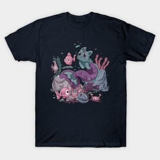 cat mermaid T-Shirt